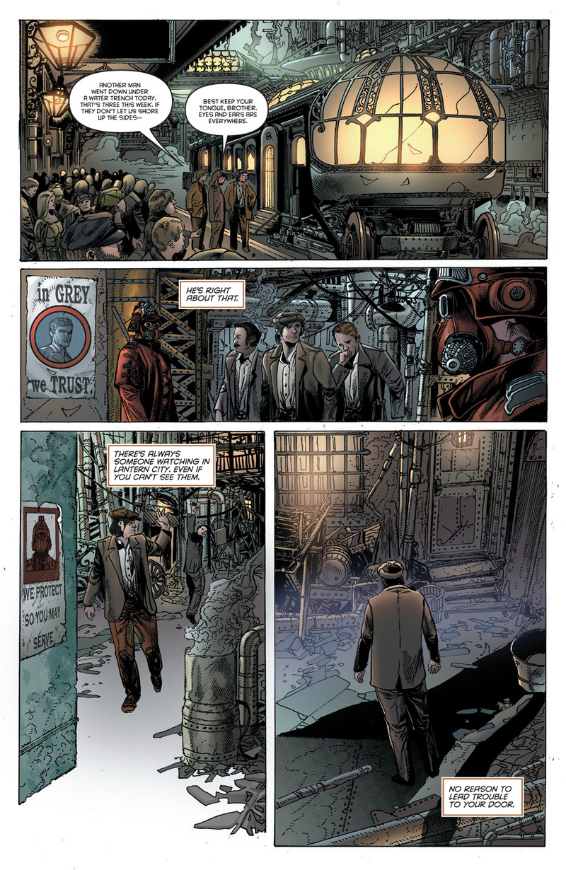 Illustration for article titled A Humble Hero's Journey Begins In This Lantern City #1 Comic Preview